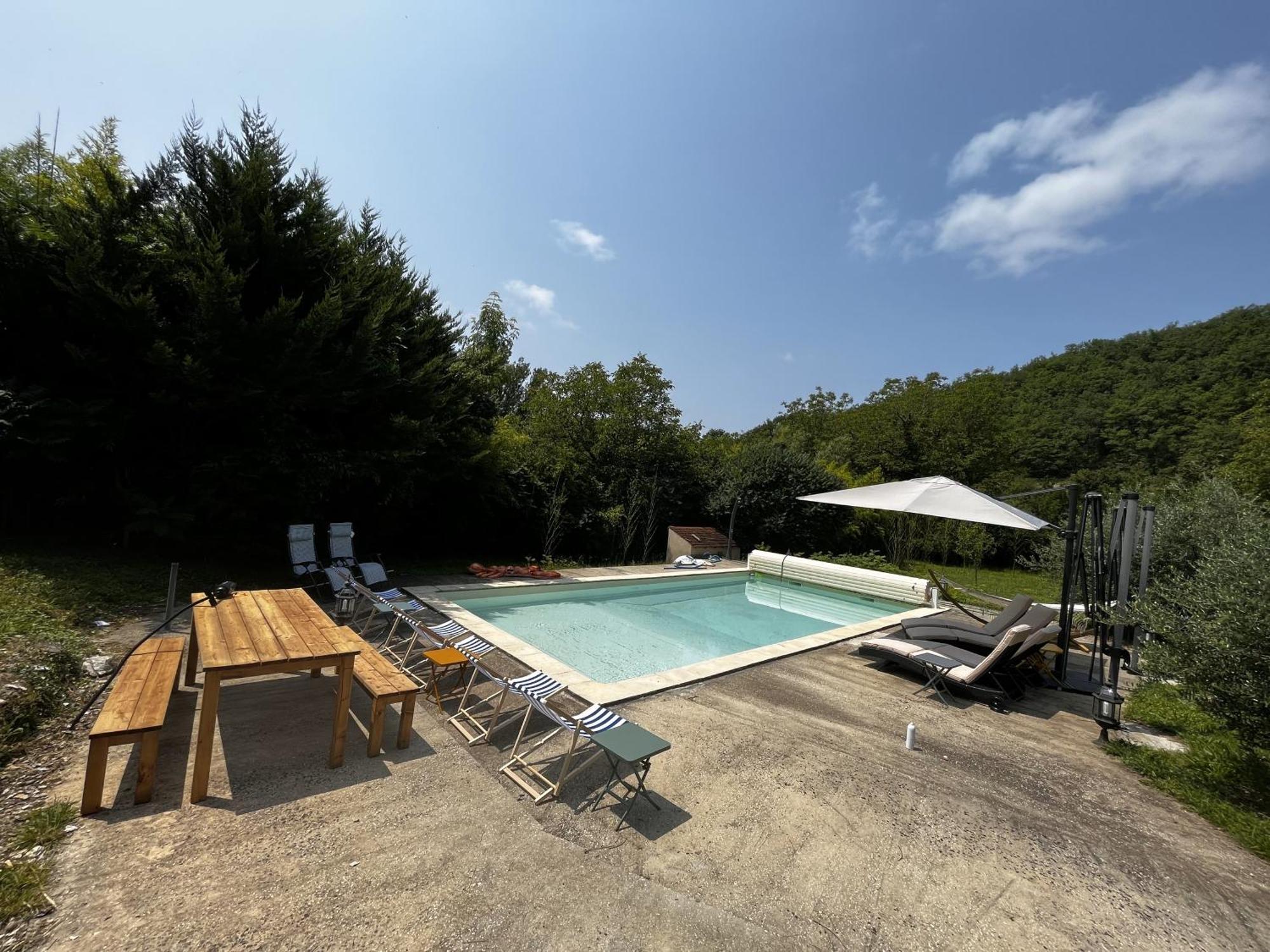 Domaine Du Bonheur En Pierre Avec Piscine, Proche Sarlat Villa Carlux Exterior photo